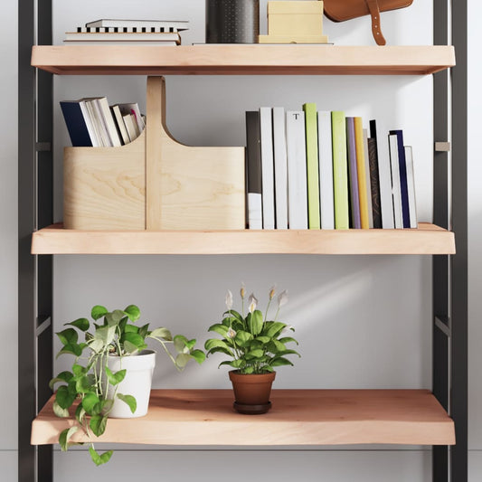 Væghylde 80x50x(2-6) Cm Massivt Egetræ - Hovedbillede