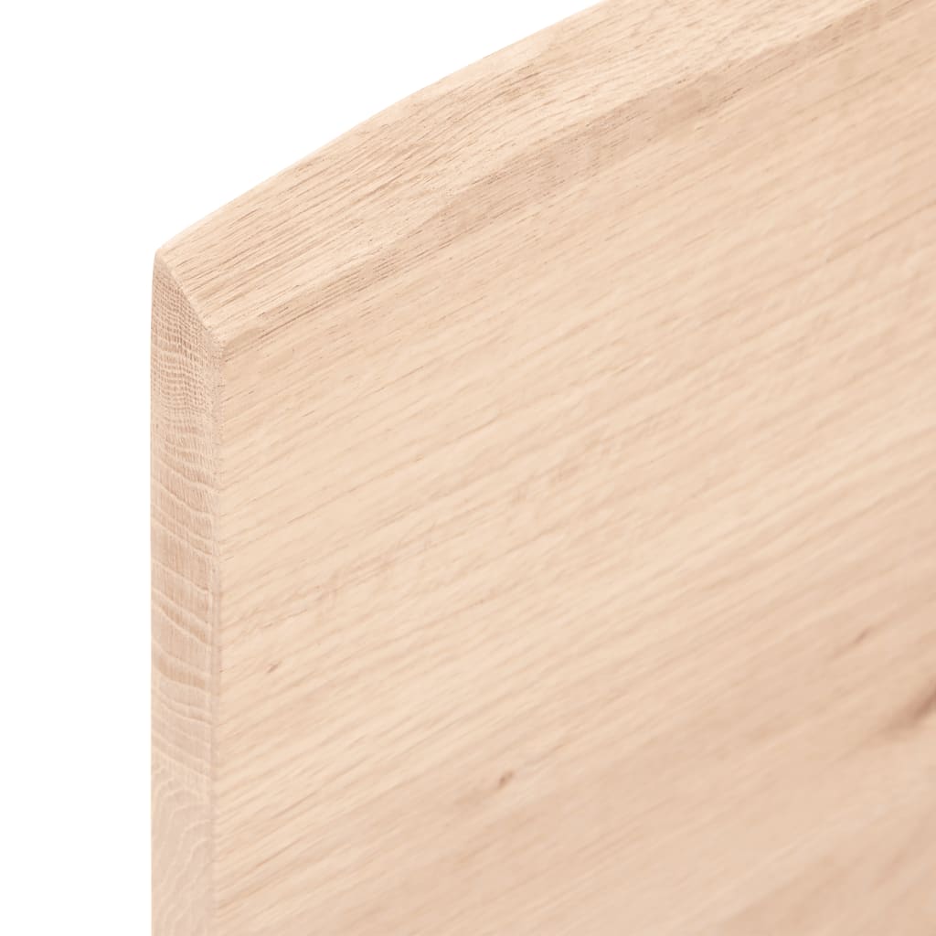Væghylde 80x60x2 Cm Massivt Egetræ - Billede 6