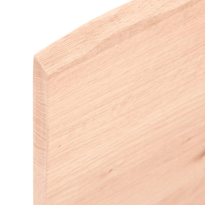 Væghylde 80x60x2 Cm Massivt Egetræ - Billede 6