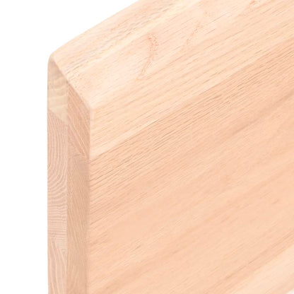 Væghylde 80x60x(2-4) Cm Massivt Egetræ - Billede 8