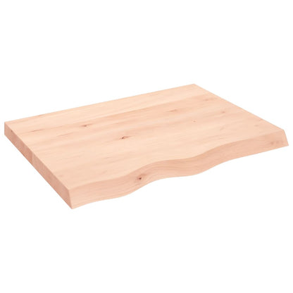 Væghylde Massivt Egetræ (2-6 Cm) - Billede 2