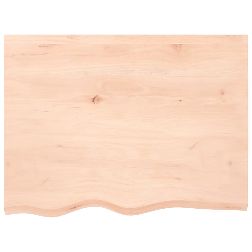 Væghylde Massivt Egetræ (2-6 Cm) - Billede 4