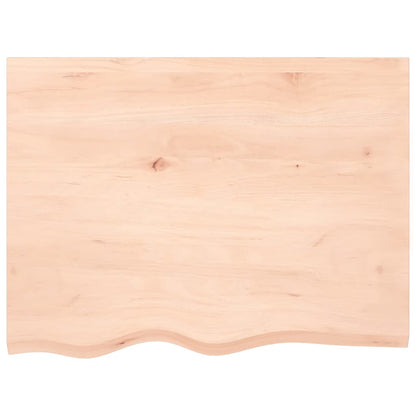 Væghylde Massivt Egetræ (2-6 Cm) - Billede 4