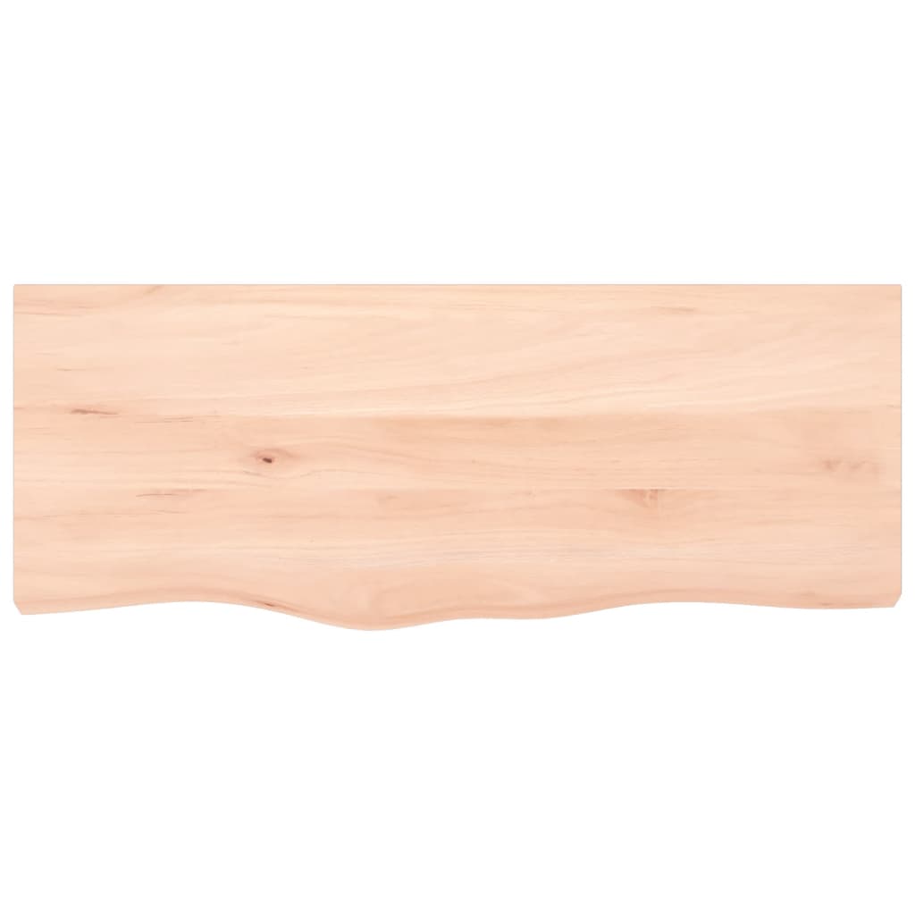 Væghylde 100x40x(2-4) Cm Massivt Egetræ - Billede 4