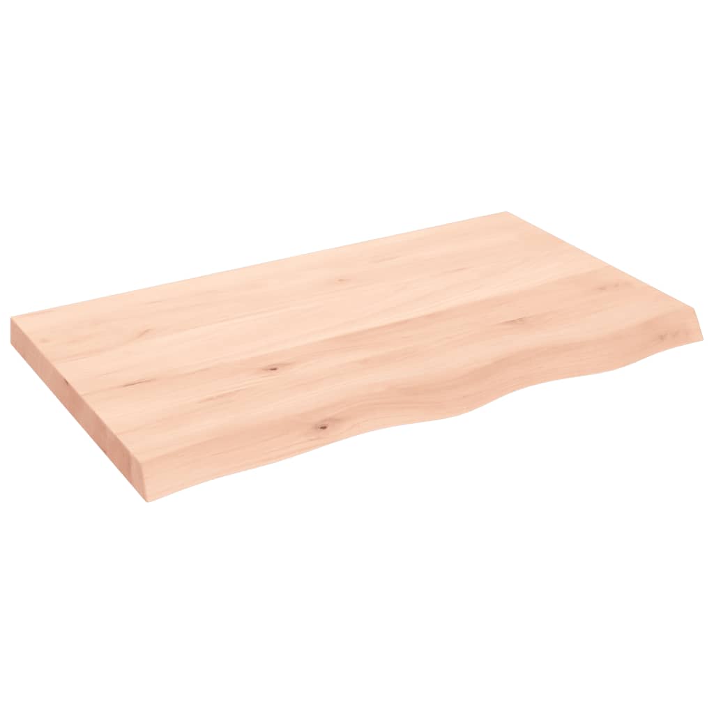 Væghylde Massivt Egetræ (2-6 Cm) - Billede 2