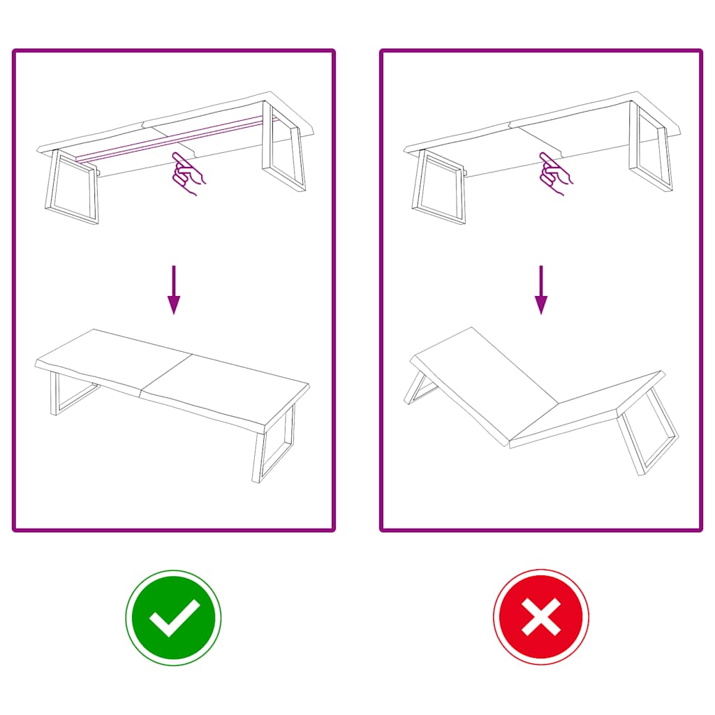 Væghylde 160x50x(2-4) Cm Behandlet Massivt Egetræ - Billede 4