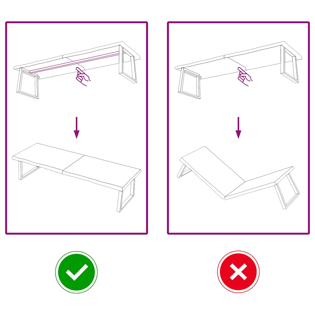 Væghylde 180x50x(2-4) Cm Behandlet Massivt Egetræ - Billede 6