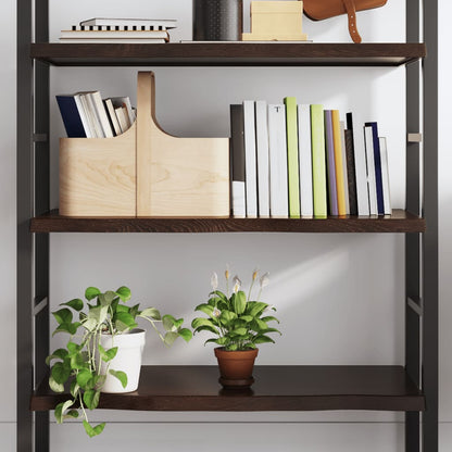 Væghylde 80x60x(2-4) Cm Massivt Egetræ