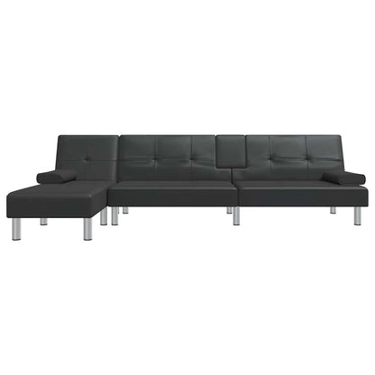 L-Formet Sovesofa 255X140X70 Cm Kunstlæder