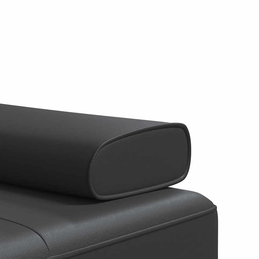 L-Formet Sovesofa 255X140X70 Cm Kunstlæder