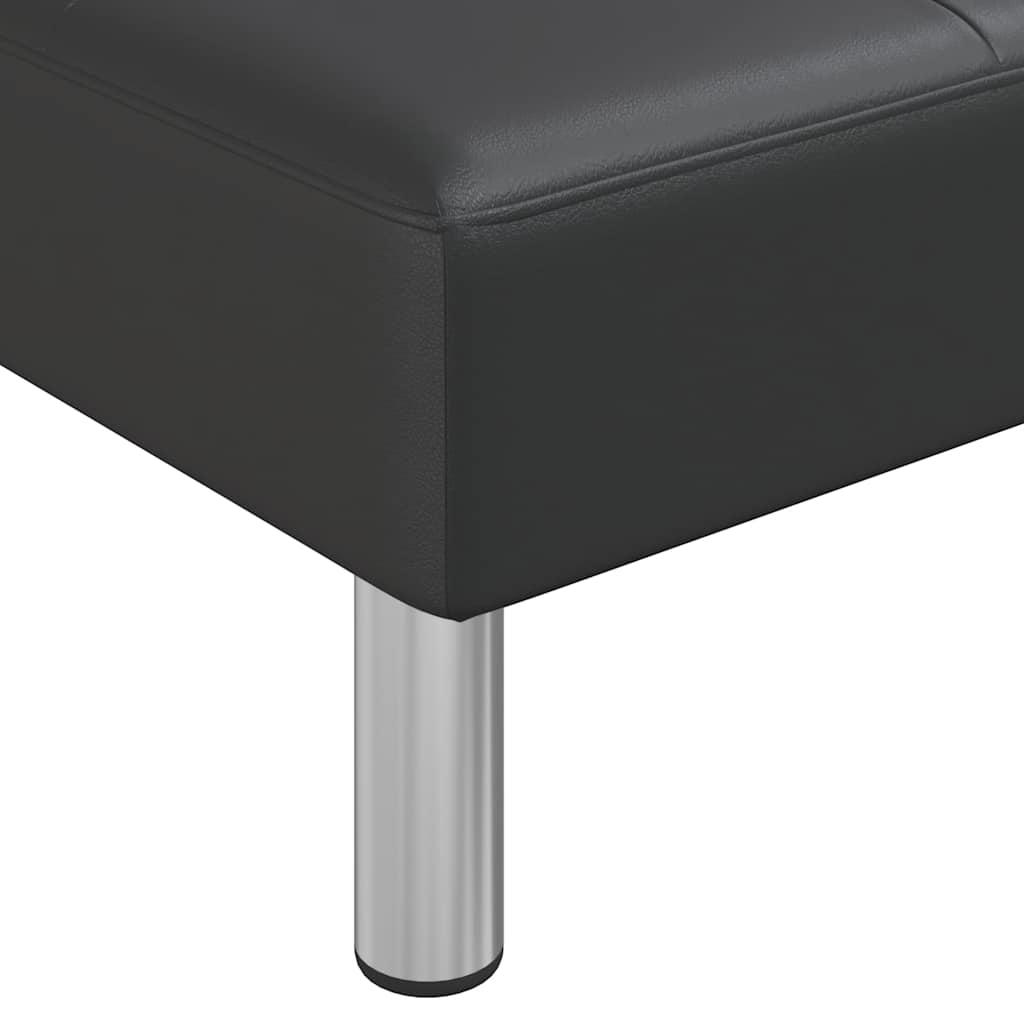 L-Formet Sovesofa 255X140X70 Cm Kunstlæder