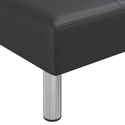 L-Formet Sovesofa 255X140X70 Cm Kunstlæder