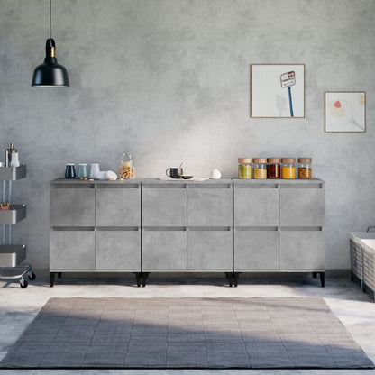Skænke 2 Stk. 60X35X70 Cm Konstrueret Træ