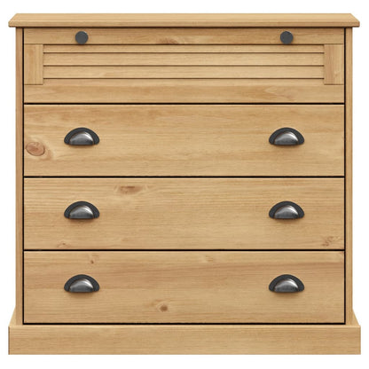 Kommode Vigo 80X40X76 Cm Massivt Fyrretræ