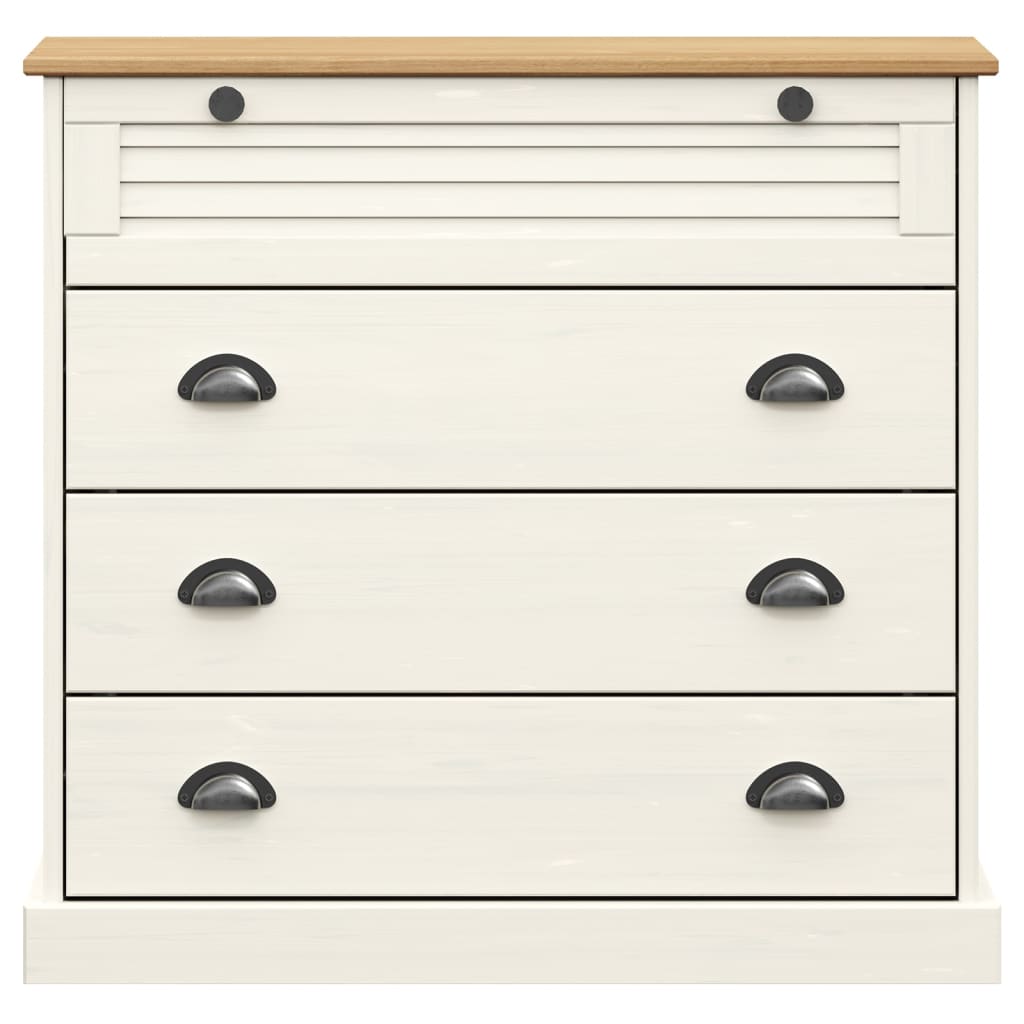 Kommode Vigo 80X40X76 Cm Massivt Fyrretræ