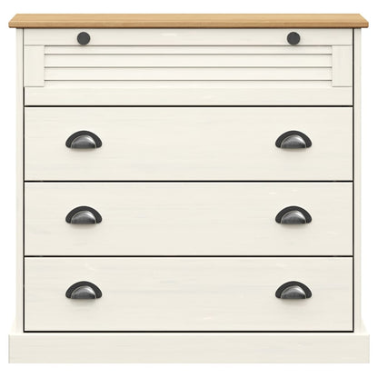 Kommode Vigo 80X40X76 Cm Massivt Fyrretræ