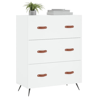 Kommode 69,5x34x90 Cm Konstrueret Træ - Billede 3
