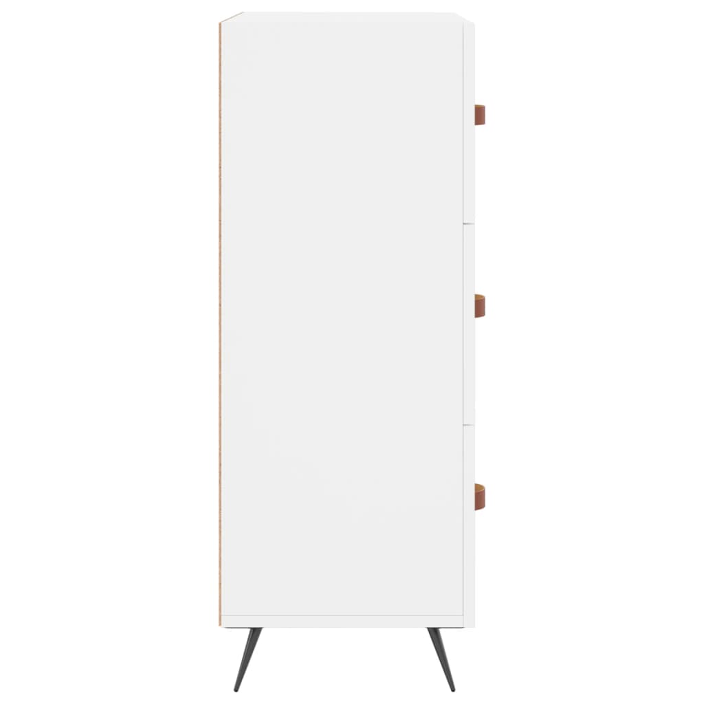 Kommode 69,5x34x90 Cm Konstrueret Træ - Billede 7