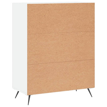 Kommode 69,5x34x90 Cm Konstrueret Træ - Billede 8