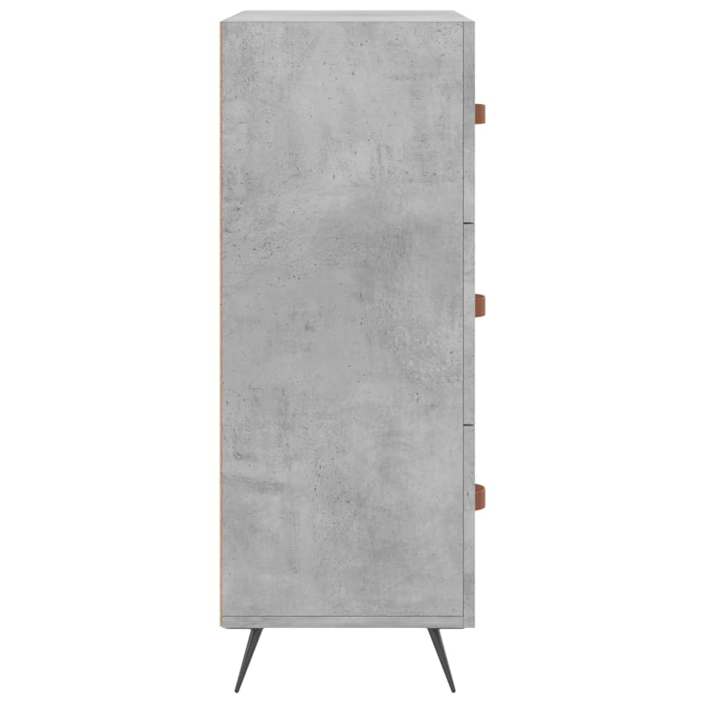 Kommode 69,5x34x90 Cm Konstrueret Træ - Billede 7