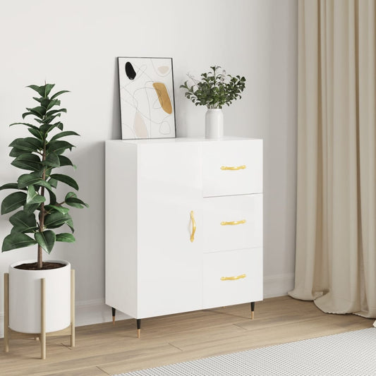 Skænk 69,5X34X90 Cm Konstrueret Træ