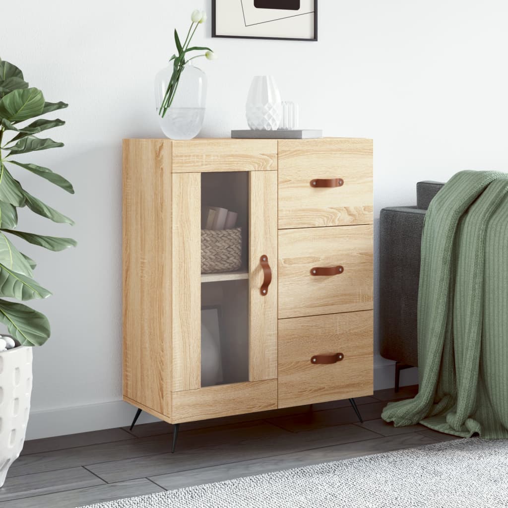 Skænk 69,5X34X90 Cm Konstrueret Træ
