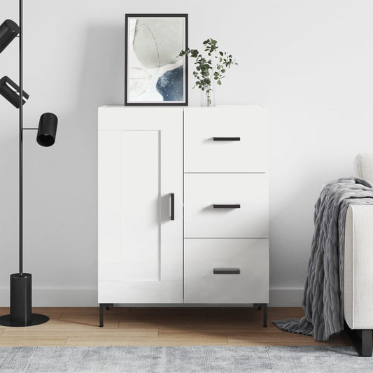 Skænk 69,5X34X90 Cm Konstrueret Træ