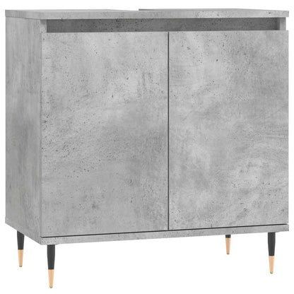 Badeværelsesskab 58x33x60 Cm Konstrueret Træ - Billede 2