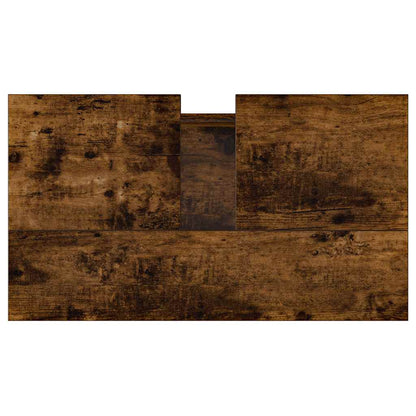 Badeværelsesskab 58X33X60 Cm Konstrueret Træ Etræsfarve