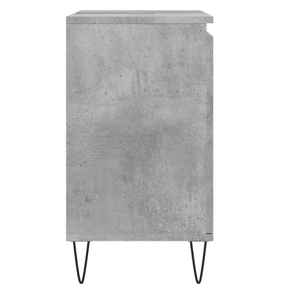 Badeværelsesskab 58x33x60 Cm Konstrueret Træ - Billede 6