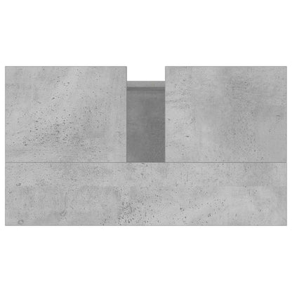 Badeværelsesskab 58x33x60 Cm Konstrueret Træ - Billede 8