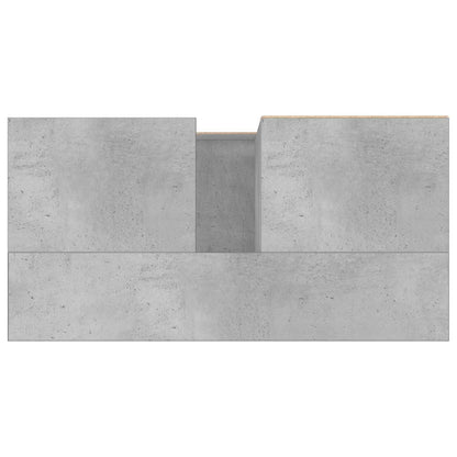 Badeværelsesskab 65x33x60 Cm Konstrueret Træ - Billede 8