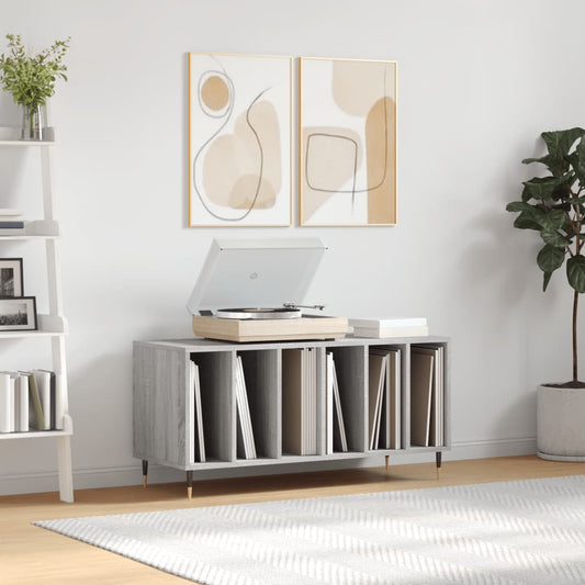 Vinylskab 100X38X48 Cm Konstrueret Træ