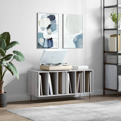 Vinylskab 100X38X48 Cm Konstrueret Træ