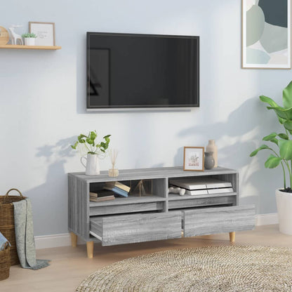 TV-bord Konstrueret Træ - Billede 3
