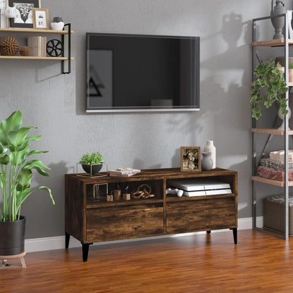 TV-bord Konstrueret Træ - Variant 831906