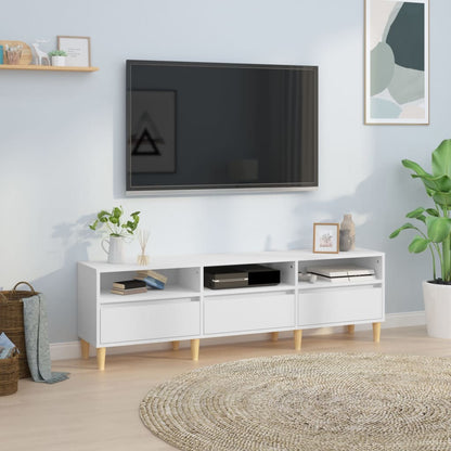 TV-bord Konstrueret Træ - Variant 831909