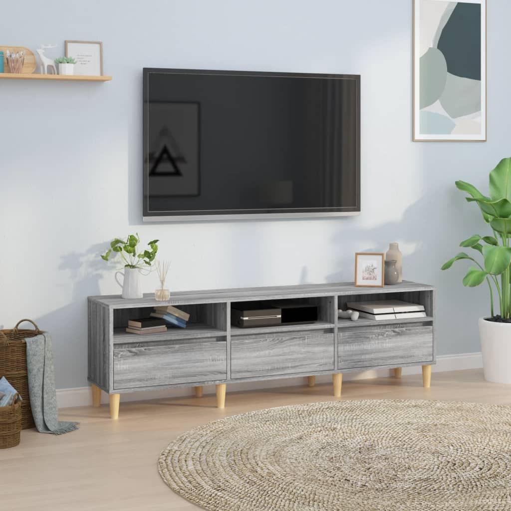 TV-bord Konstrueret Træ - Variant 831915