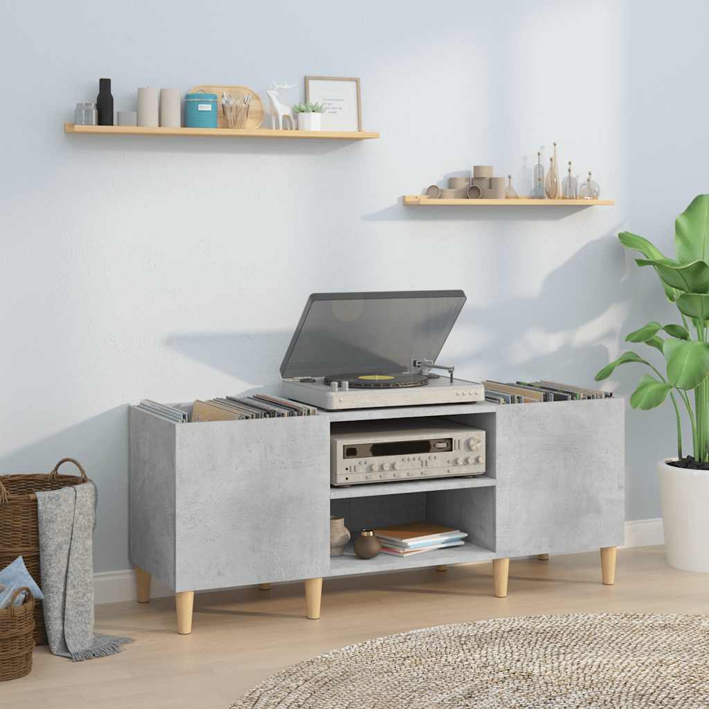 Vinylskab Konstrueret Træ - Variant 831929