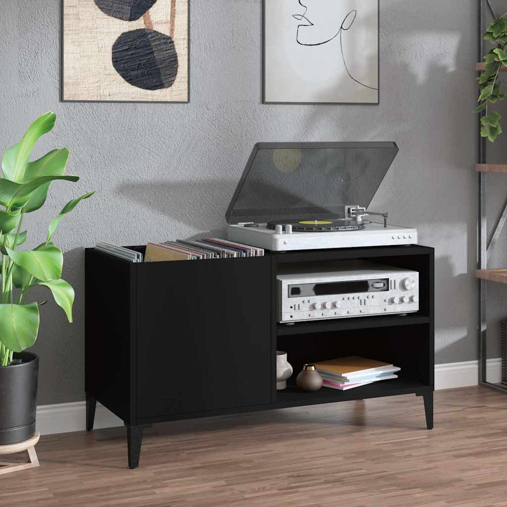 Vinylskab Konstrueret Træ - Variant 831950