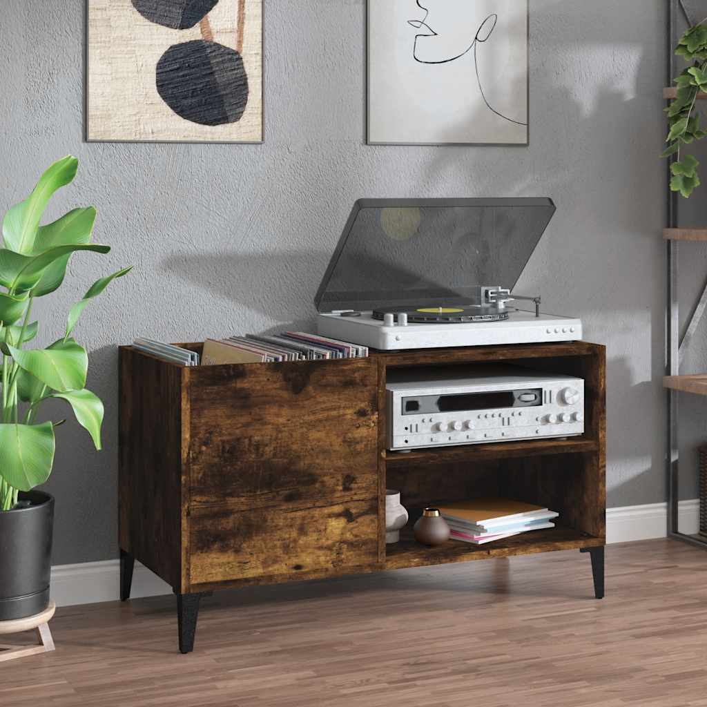 Vinylskab Konstrueret Træ - Variant 831954