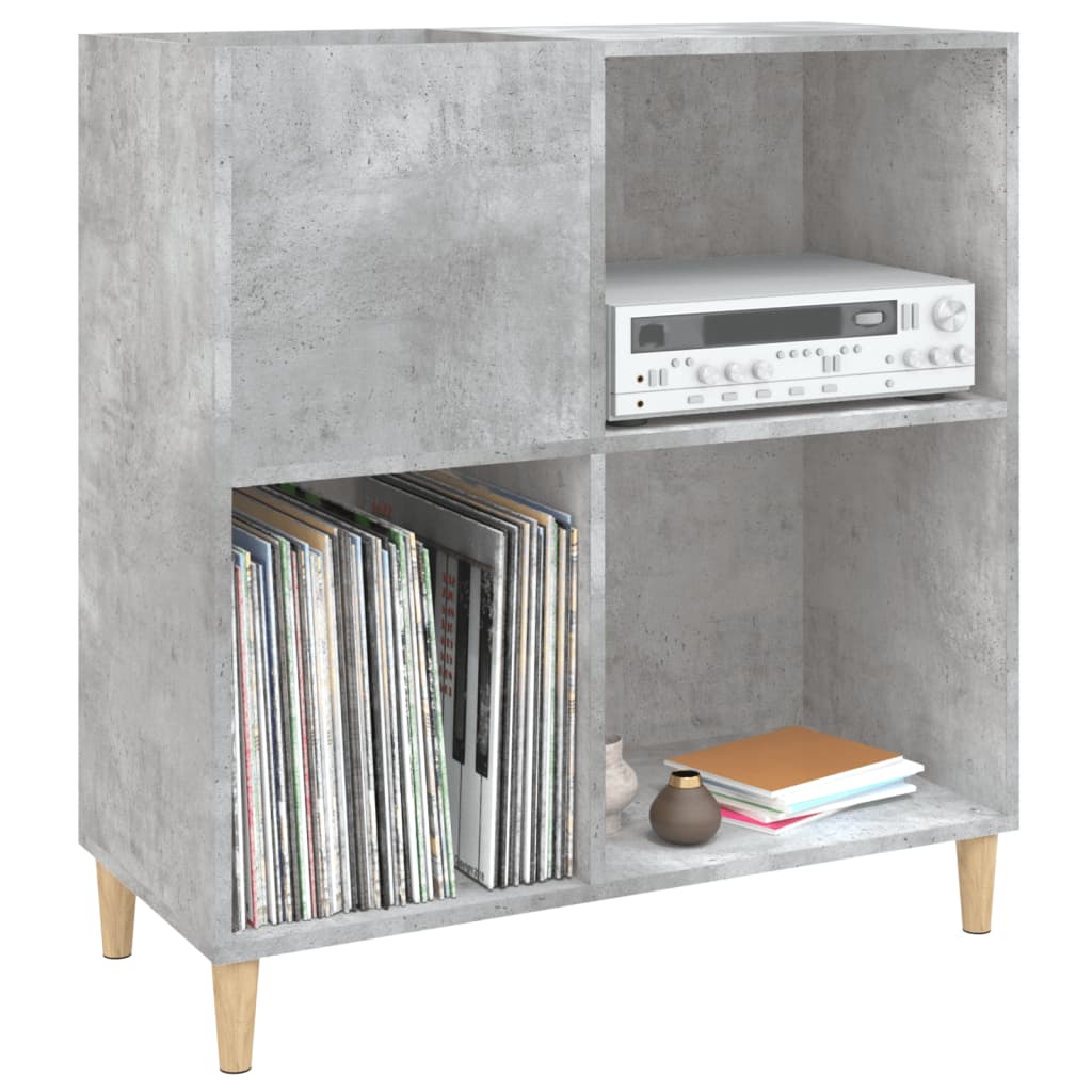 Vinylskab 84,5x38x89 Cm Konstrueret Træ - Billede 4