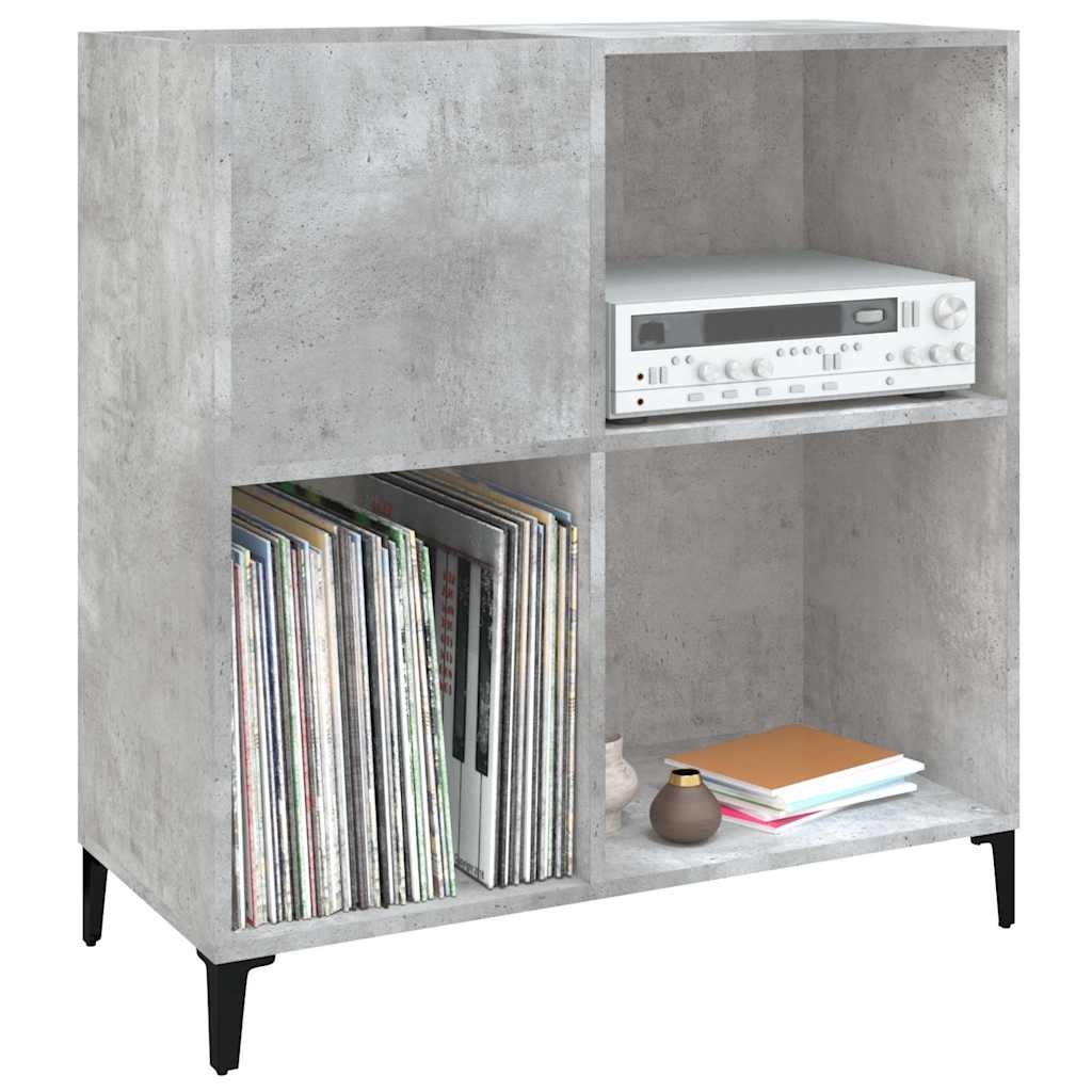 Vinylskab 84,5x38x89 Cm Konstrueret Træ - Billede 4