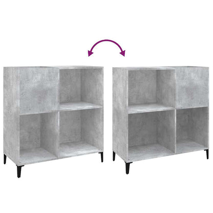 Vinylskab 84,5x38x89 Cm Konstrueret Træ - Billede 7