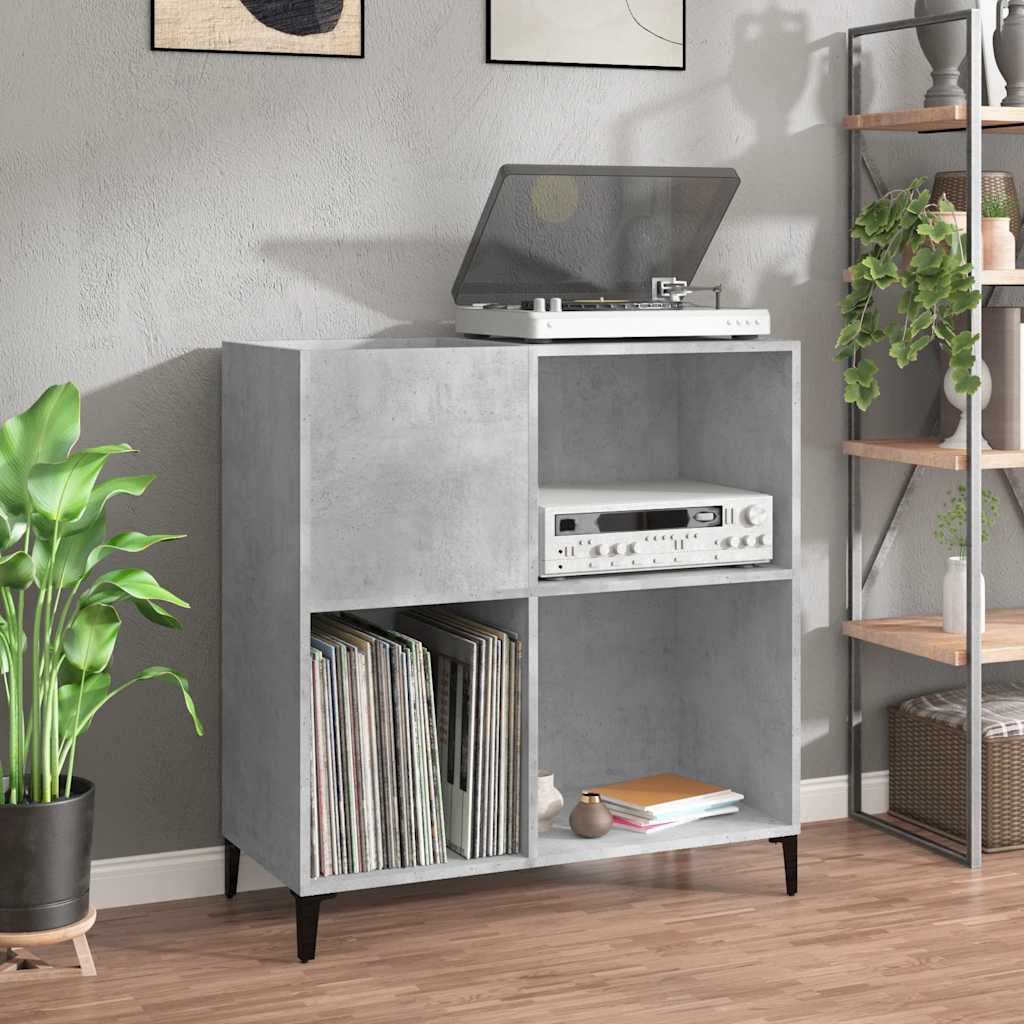 Vinylskab 84,5x38x89 Cm Konstrueret Træ - Hovedbillede