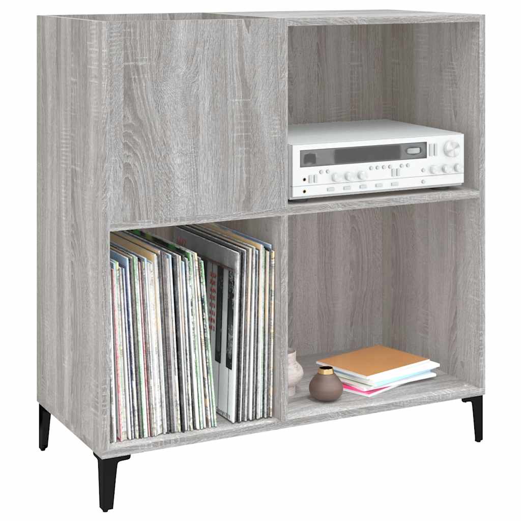Vinylskab 84,5x38x39 Cm Konstrueret Træ - Billede 4