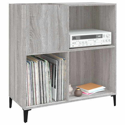Vinylskab 84,5x38x39 Cm Konstrueret Træ - Billede 4