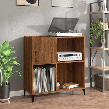 Vinylskab 84,5x38x89 Cm Konstrueret Træ - Variant 832004