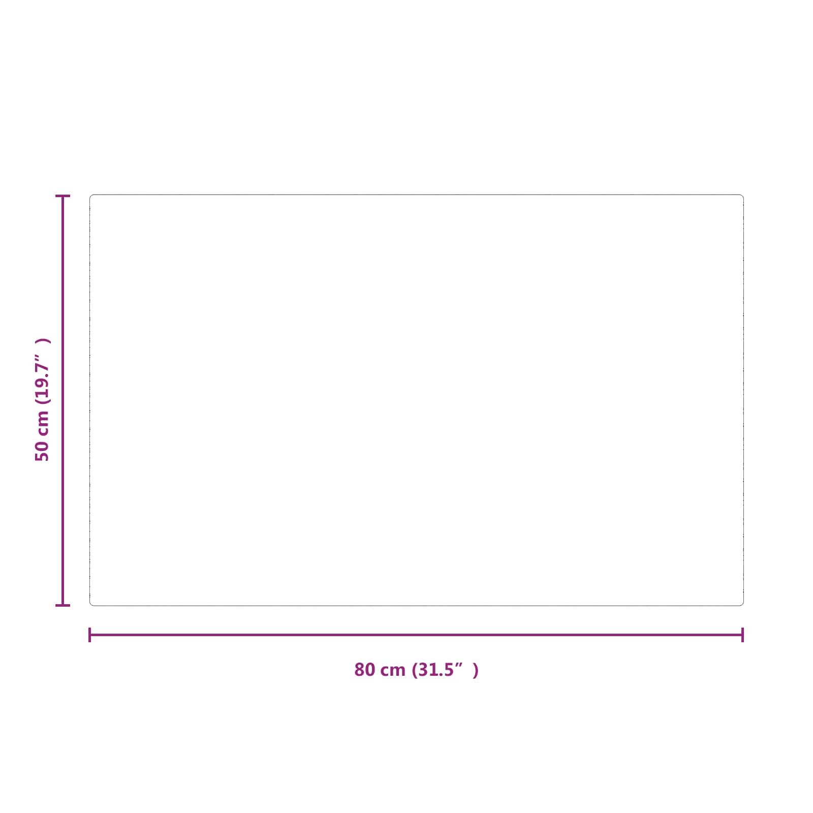 Pejs Glasplade Glas - Billede 7