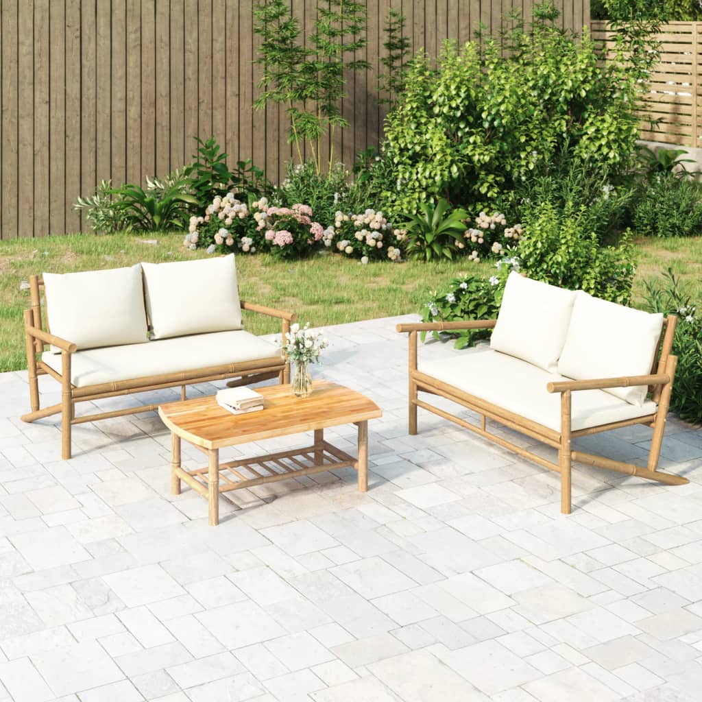 Havebord 90x55x37 Cm Bambus - Variant 363460
